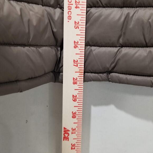 Save The Duck Jacket Mens XL Tan Ultralight Puffer Plumtech Animal Free Quilted - Picture 11 of 13